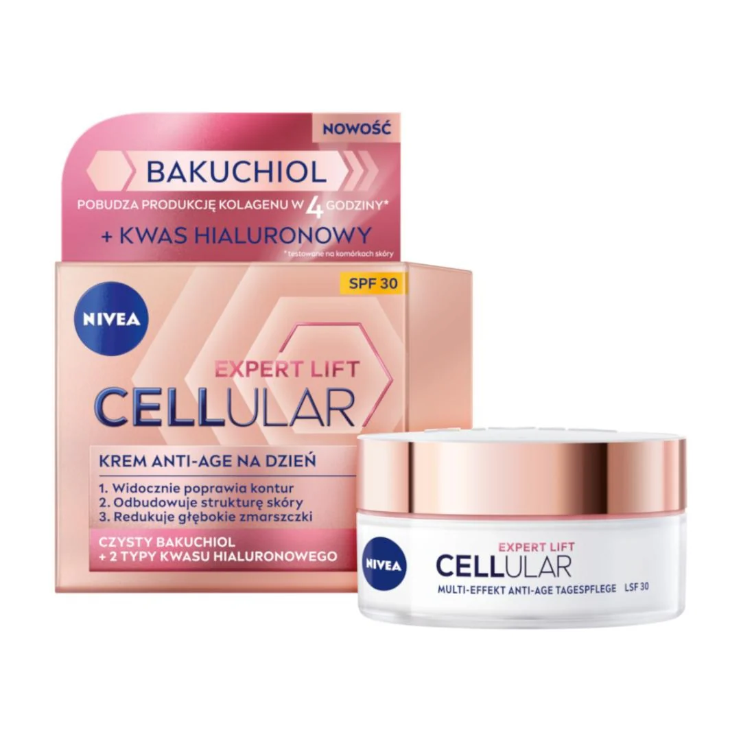 Cellular Expert Lift zestaw krem anti-age na dzień 50ml + 3-strefowe serum 30ml - Image 4