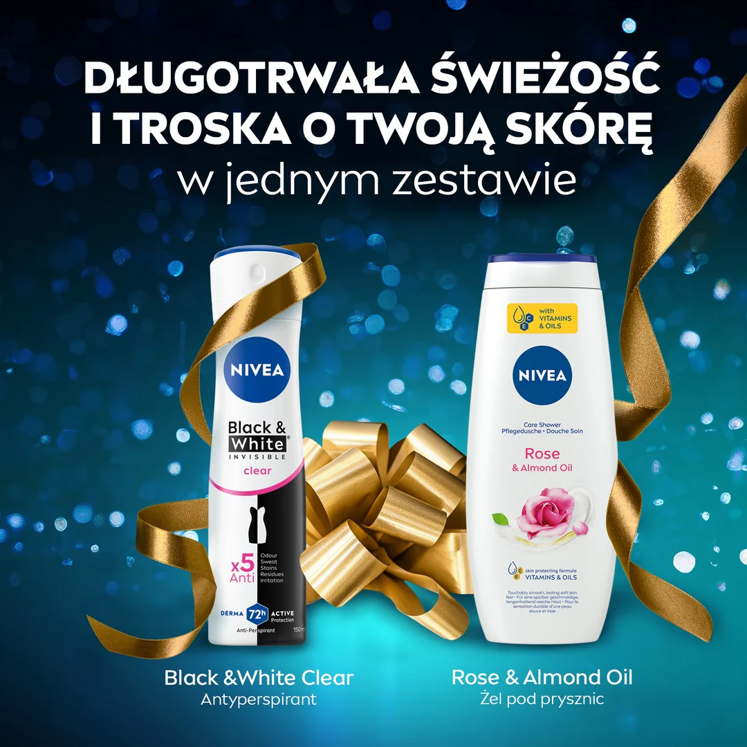 Delicate zestaw żel pod prysznic 250ml + antyperspirant w sprayu 150ml - Image 5