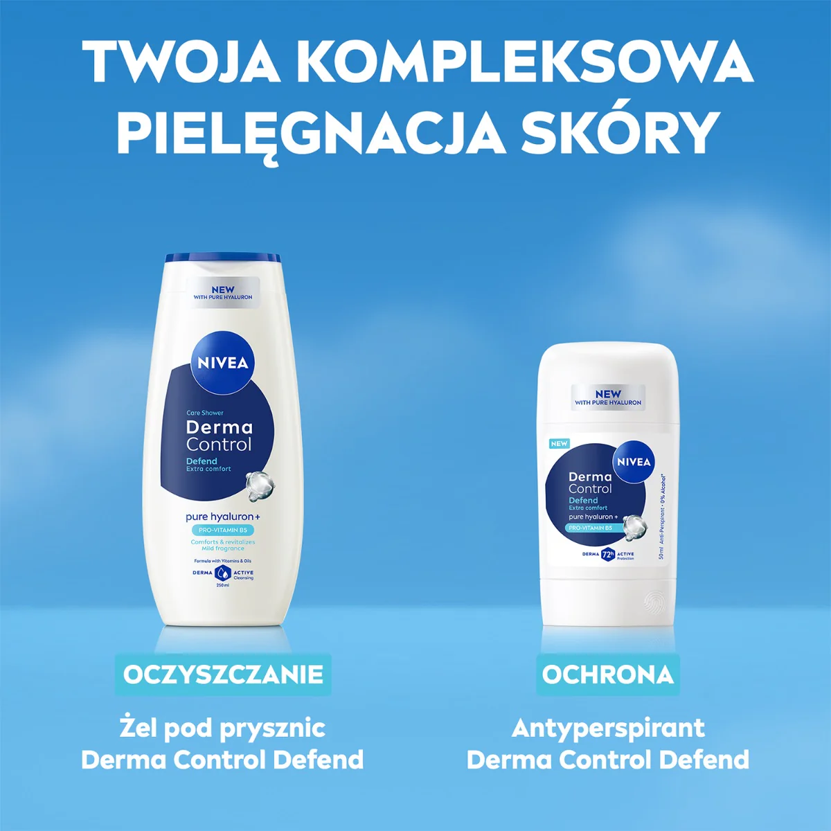 Derma Control Defend antyperspirant w sztyfcie 50ml - Image 2