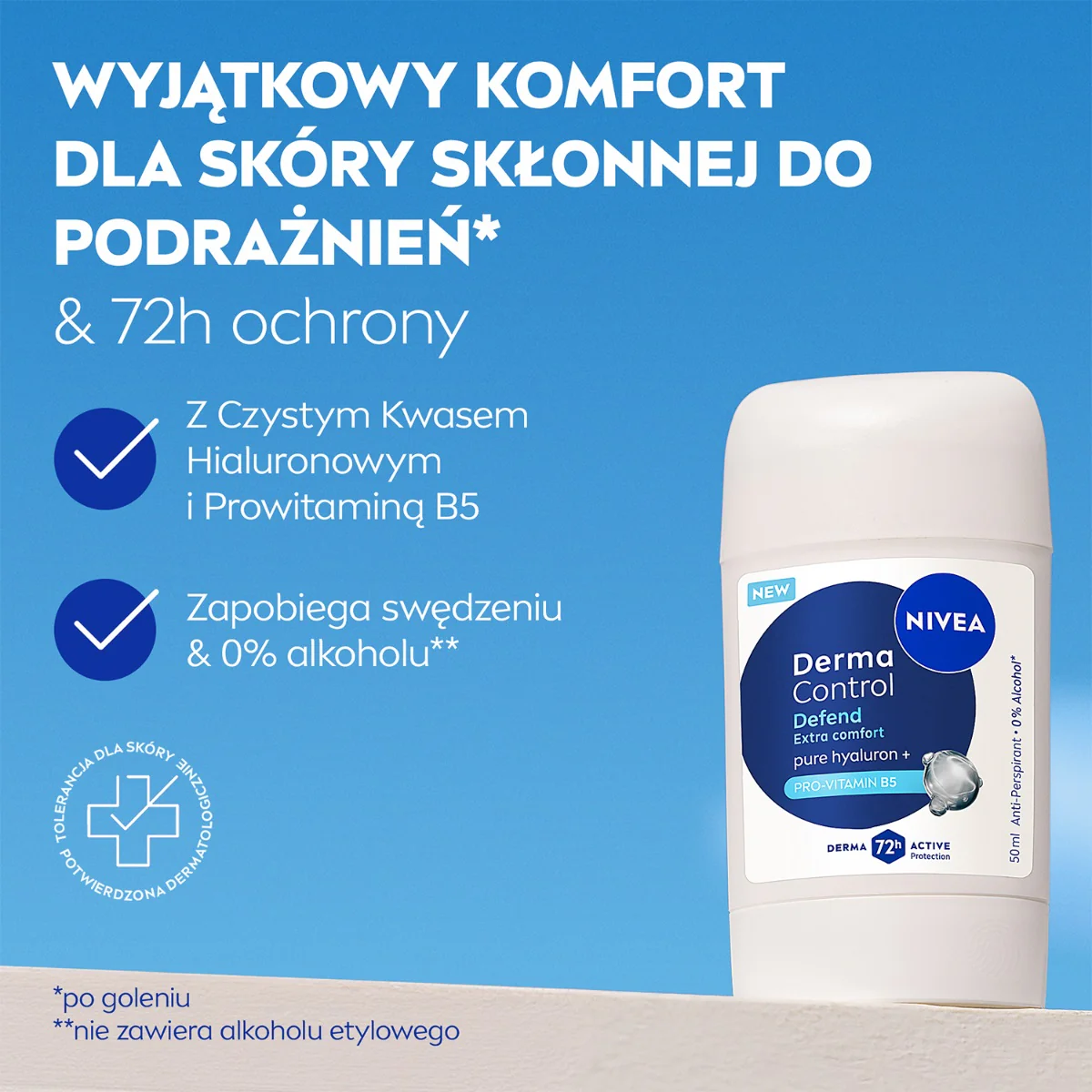 Derma Control Defend antyperspirant w sztyfcie 50ml - Image 9