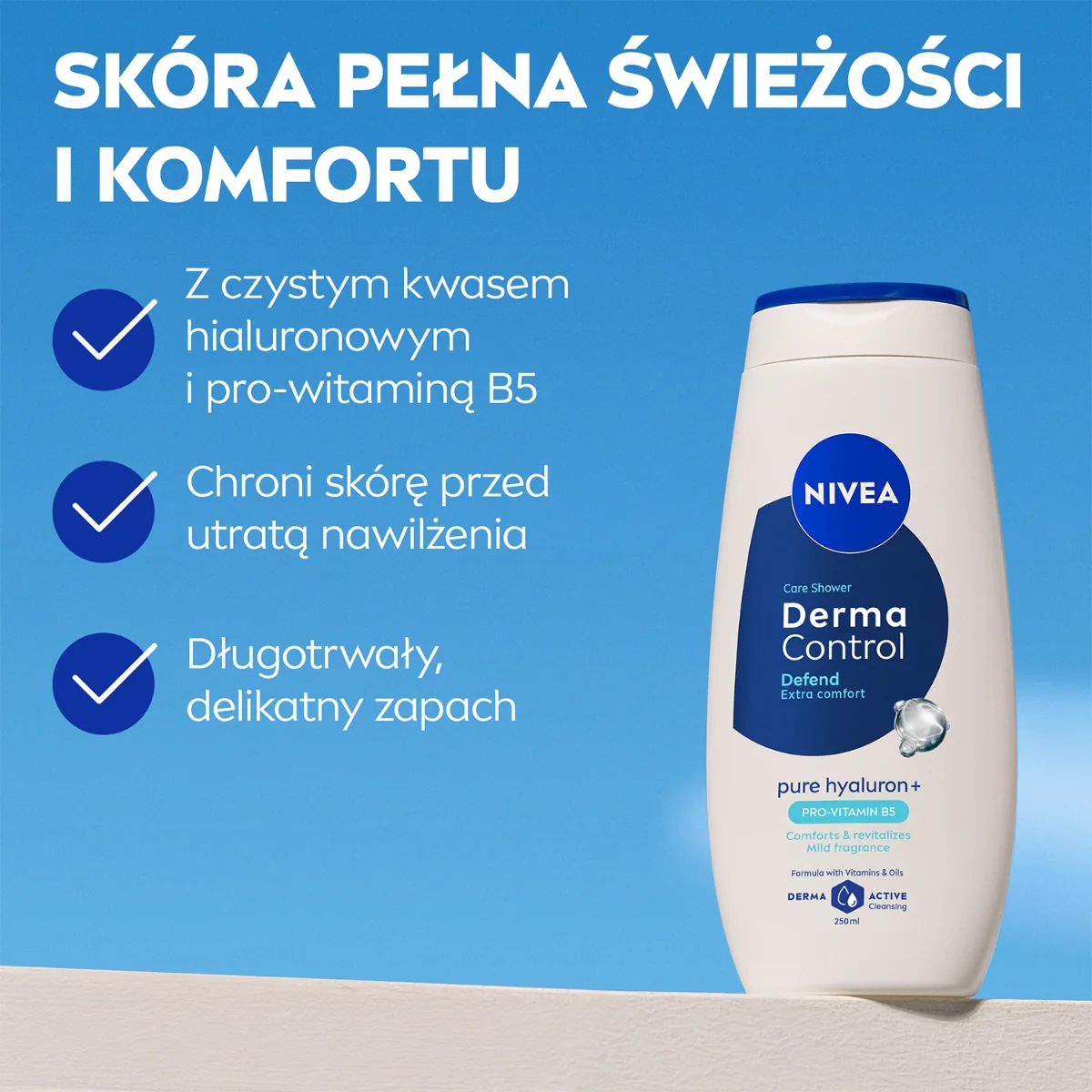 Derma Control Defend żel pod prysznic 250ml - Image 9