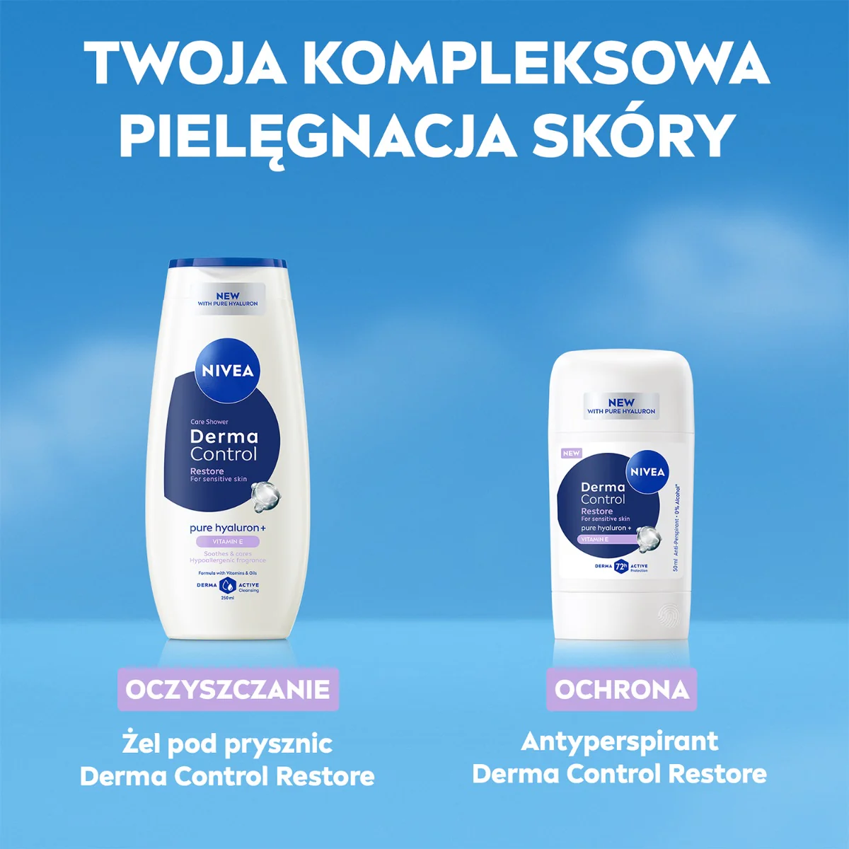 Derma Control Restore antyperspirant w sztyfcie 50ml - Image 3