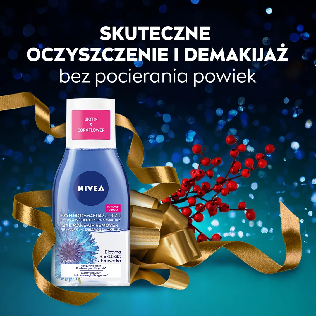 Fresh Skin zestaw odświeżający krem na dzień 50ml + dwufazowy płyn do demakijażu oczu 125ml + pielęgnująca pomadka do ust 4.8g - Image 2