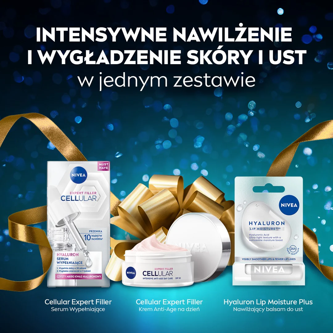 Hyaluron Heroes zestaw serum wypełniające 15ml + krem anti-age na dzień SPF30 50ml + nawilżający balsam do ust 4.8g - Image 3