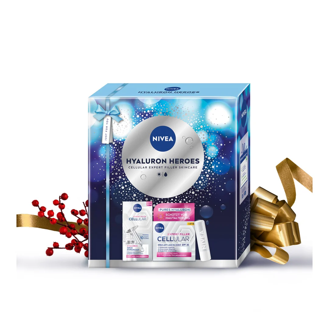Hyaluron Heroes zestaw serum wypełniające 15ml + krem anti-age na dzień SPF30 50ml + nawilżający balsam do ust 4.8g - Image 6