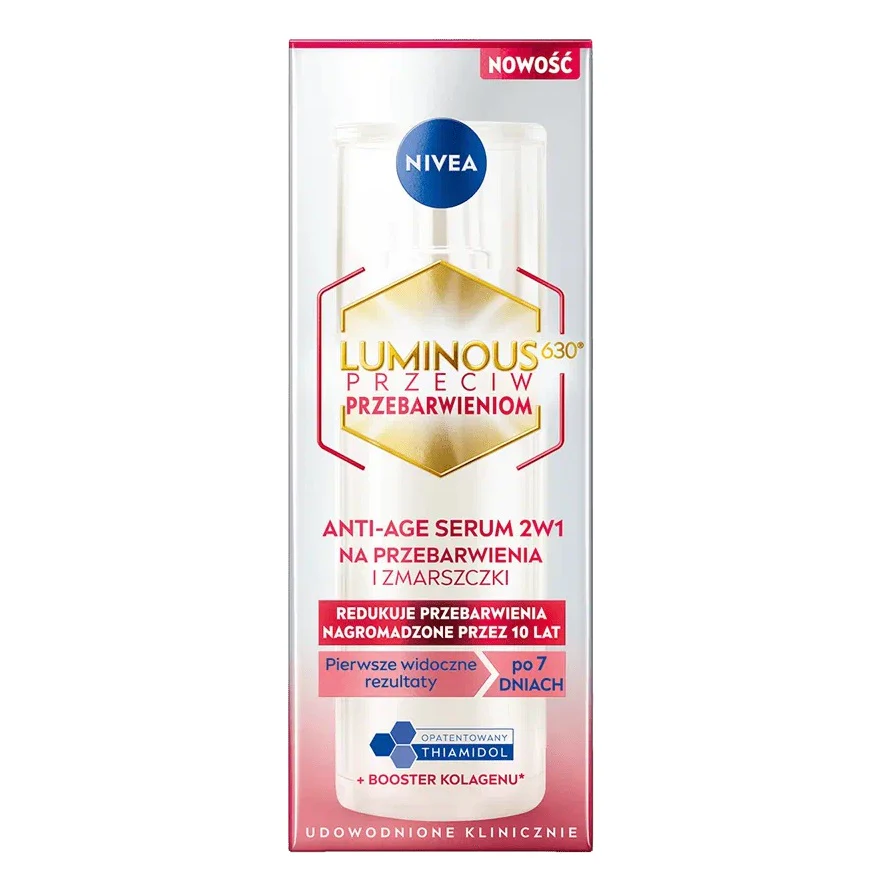 Luminous 630® anti-age serum 2w1 na przebarwienia i zmarszczki 30ml - Image 3