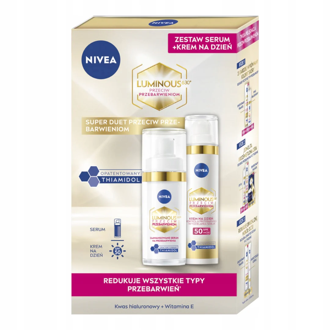 Luminous 630® zestaw krem na dzień przeciw przebarwieniom 40ml + zaawansowane serum na przebarwienia 30ml