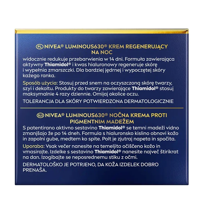 Luminous630® krem regenerujący na noc przeciw przebarwieniom 50ml - Image 2
