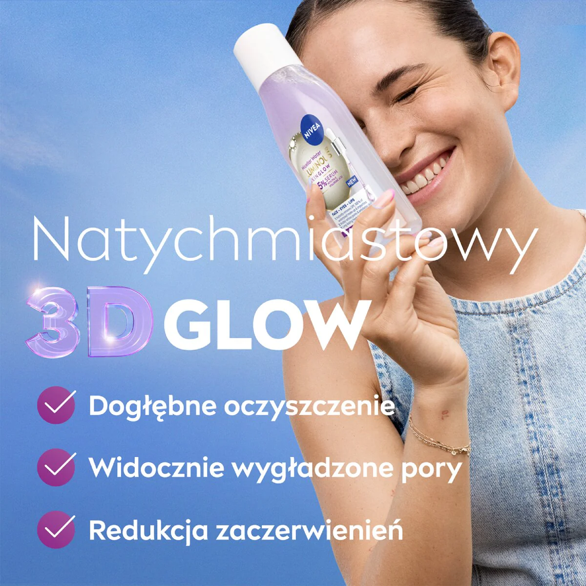 Luminous630® Skin Glow płyn micelarny z 5% serum 400ml - Image 8