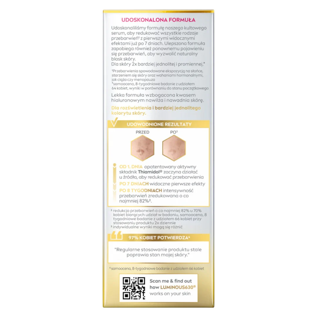 Luminous630® zaawansowane serum na przebarwienia 30ml - Image 4