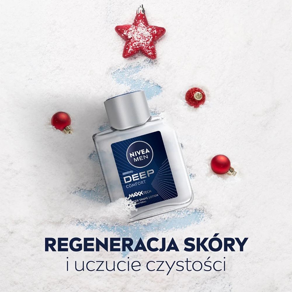 Men Deep Collection zestaw krem uniwersalny 75ml + antyperspirant roll-on 50ml + żel pod prysznic 3w1 250ml + antybakteryjna woda po goleniu 100ml - Image 6