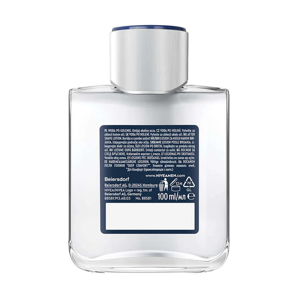 Men Deep Comfort antybakteryjna woda po goleniu 100ml - Image 5