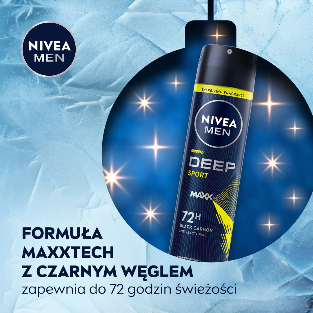 Men Energy Boost zestaw żel pod prysznic 3w1 250ml + antyperspirant w sprayu 150ml - Image 2