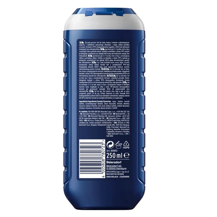 Men Energy żel pod prysznic 250ml - Image 2