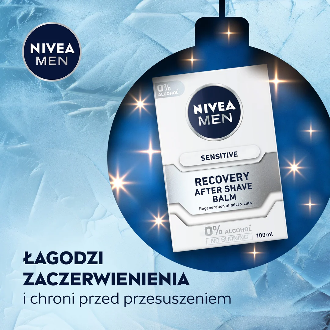Men Feel Recovered zestaw pianka do golenia 200ml + balsam po goleniu 100ml - Image 3