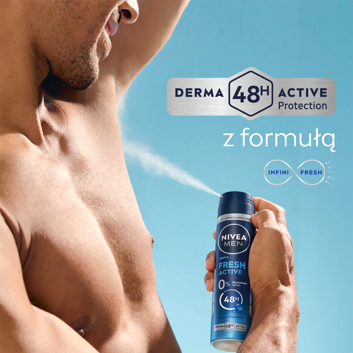 Men Fresh Active dezodorant spray 150ml - Image 5