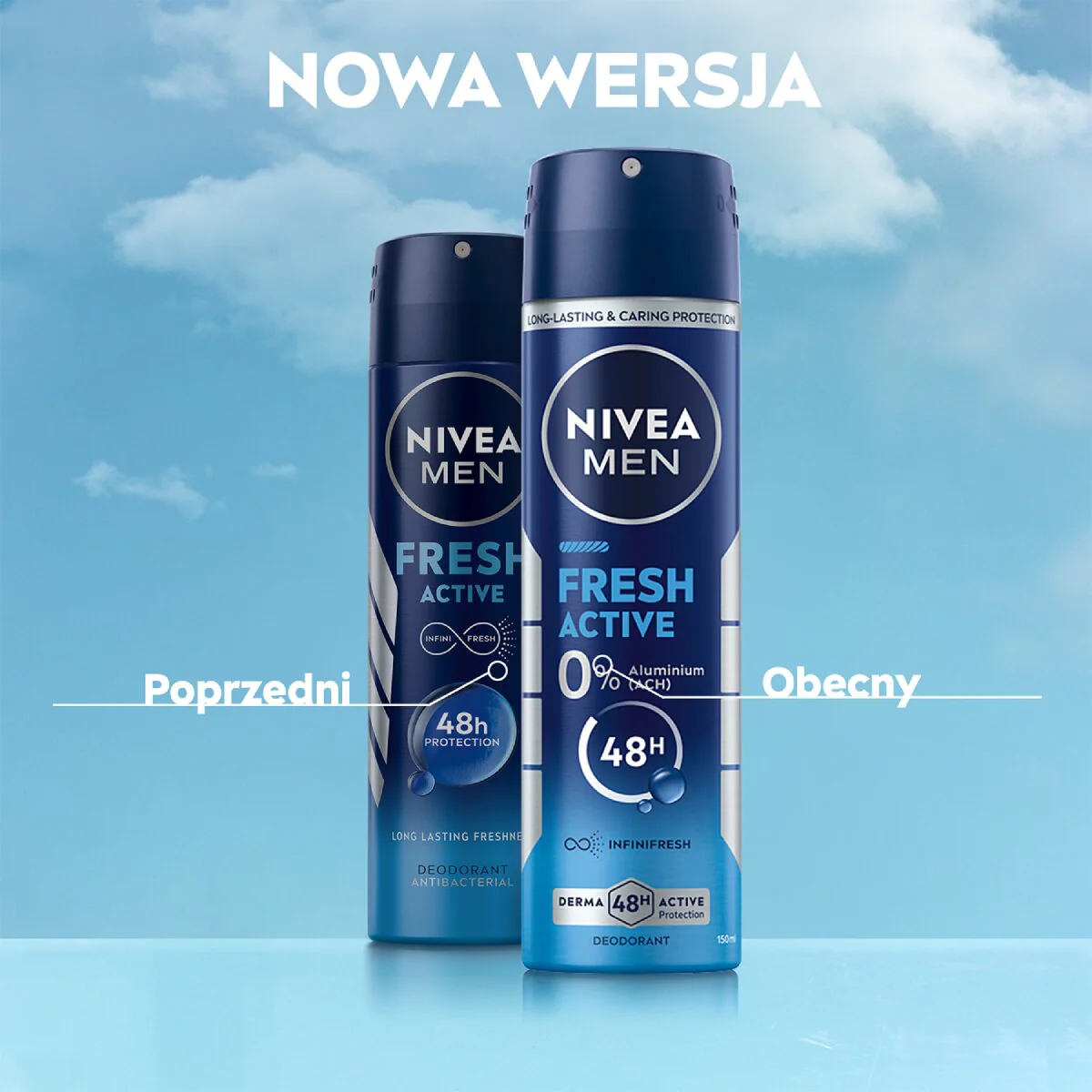 Men Fresh Active dezodorant spray 150ml - Image 8