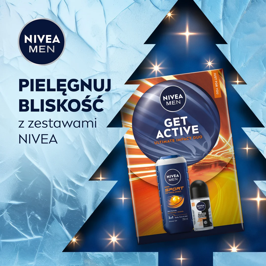 Men Get Active zestaw żel pod prysznic 3w1 250ml + antyperspirant roll-on 50ml - Image 5