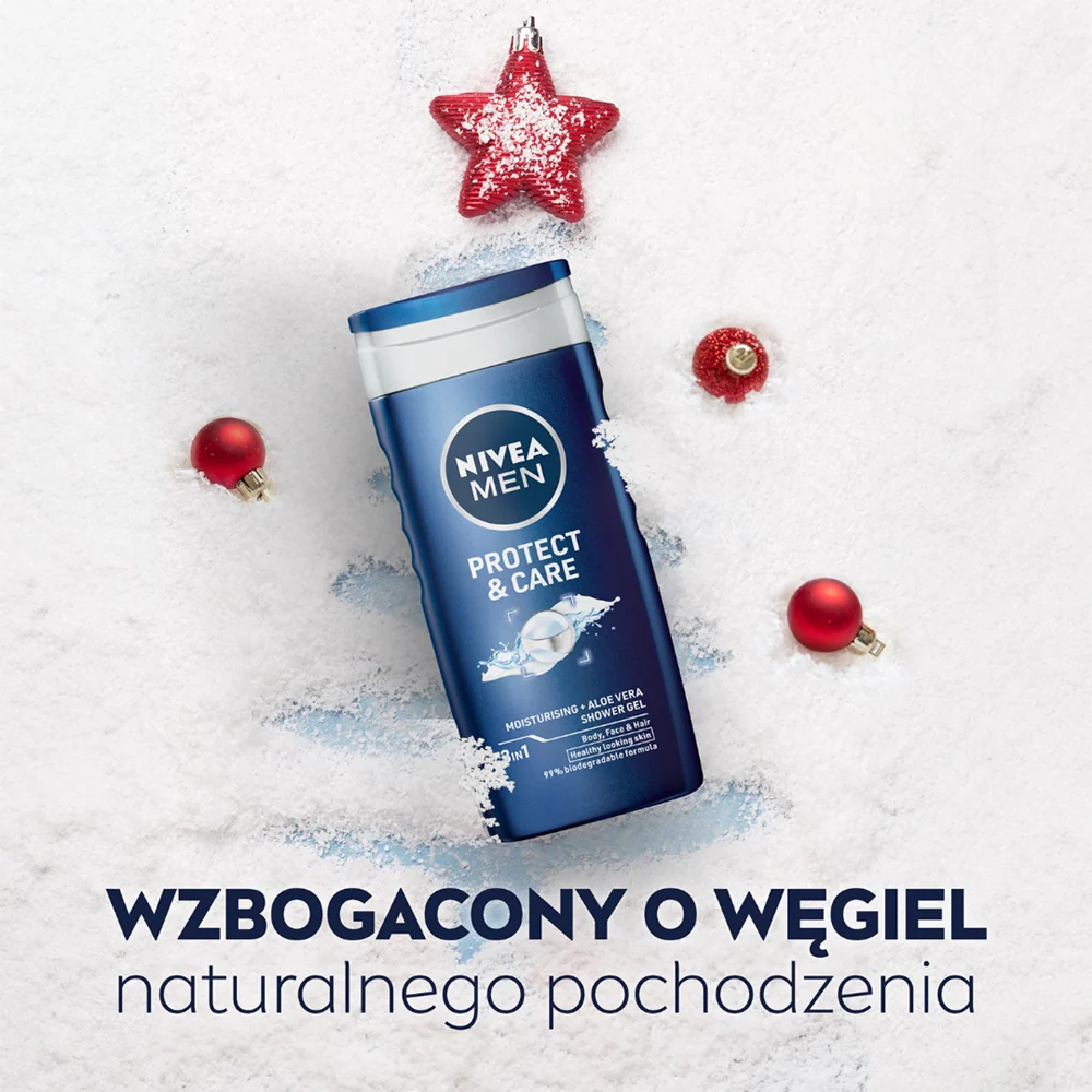 Men Get Protected zestaw żel pod prysznic 3w1 250ml + antyperspirant roll-on 50ml + krem uniwersalny 75ml - Image 3