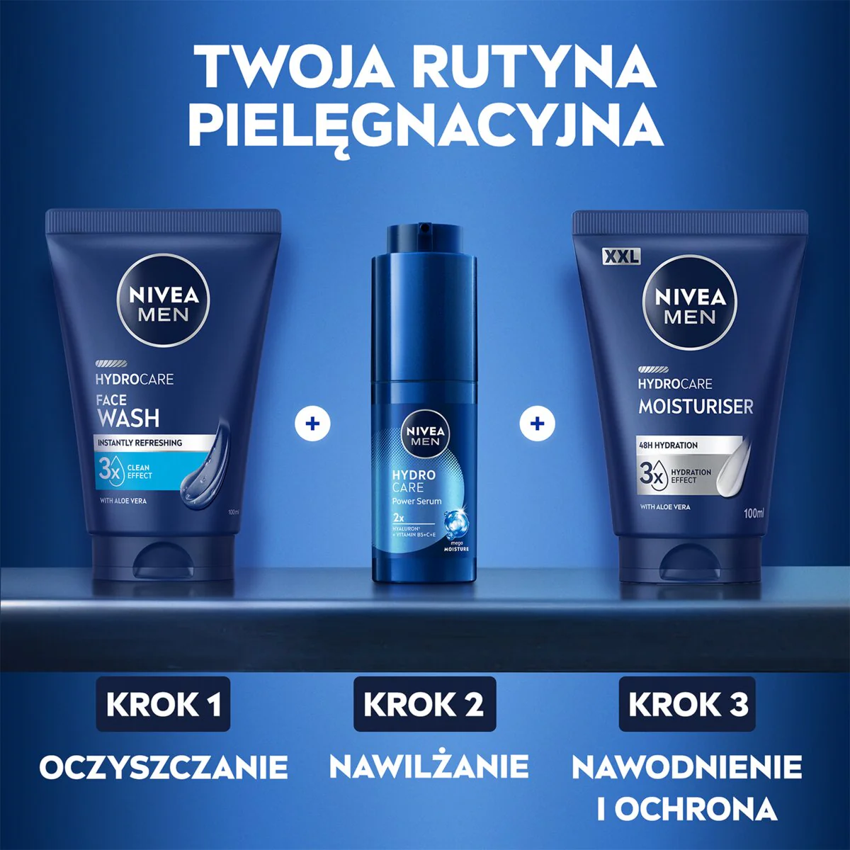 Men HydroCare power serum z kwasem hialuronowym 30ml - Image 10