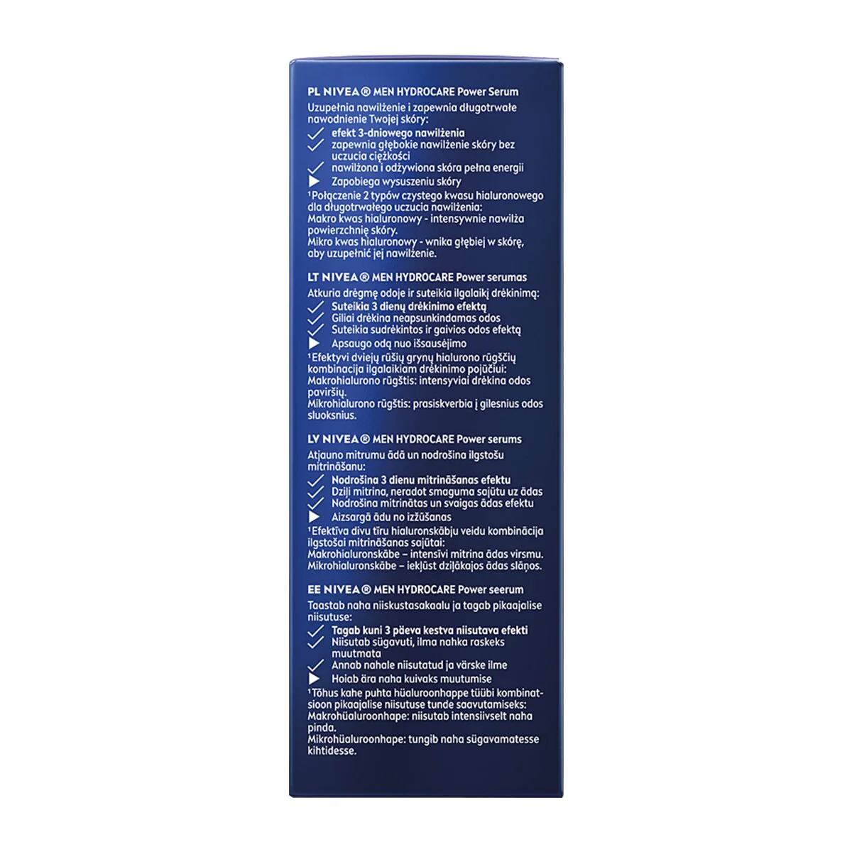 Men HydroCare power serum z kwasem hialuronowym 30ml - Image 6