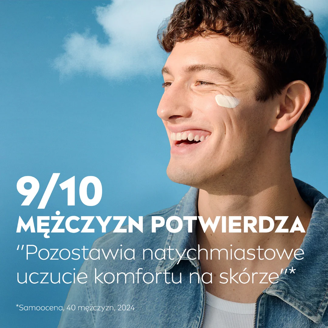 Men Sensitive Daily Protect nawilżający krem do twarzy SPF30 50ml - Image 6