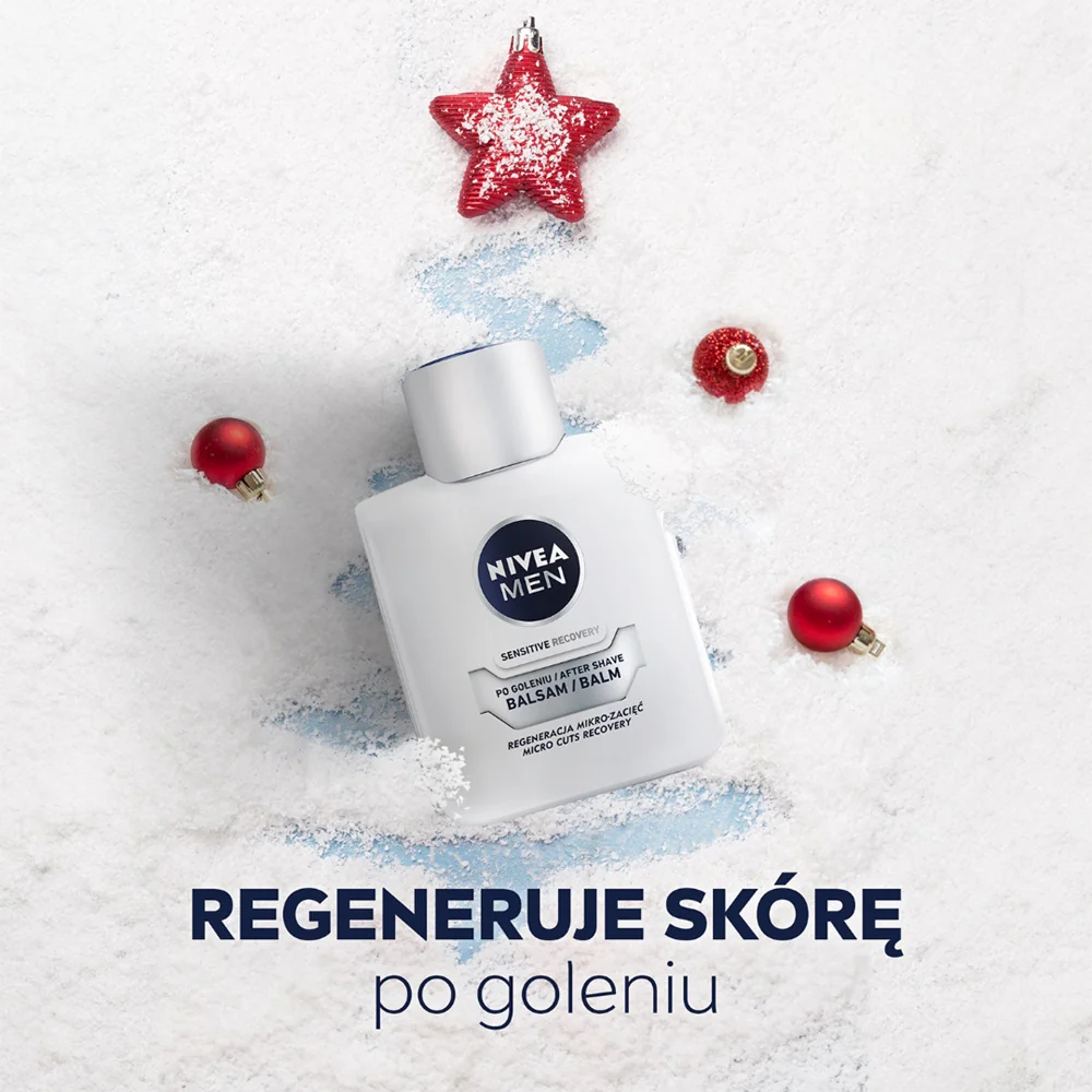 Men Sensitive Recovery zestaw balsam po goleniu 100ml + pianka do golenia 200ml - Image 3