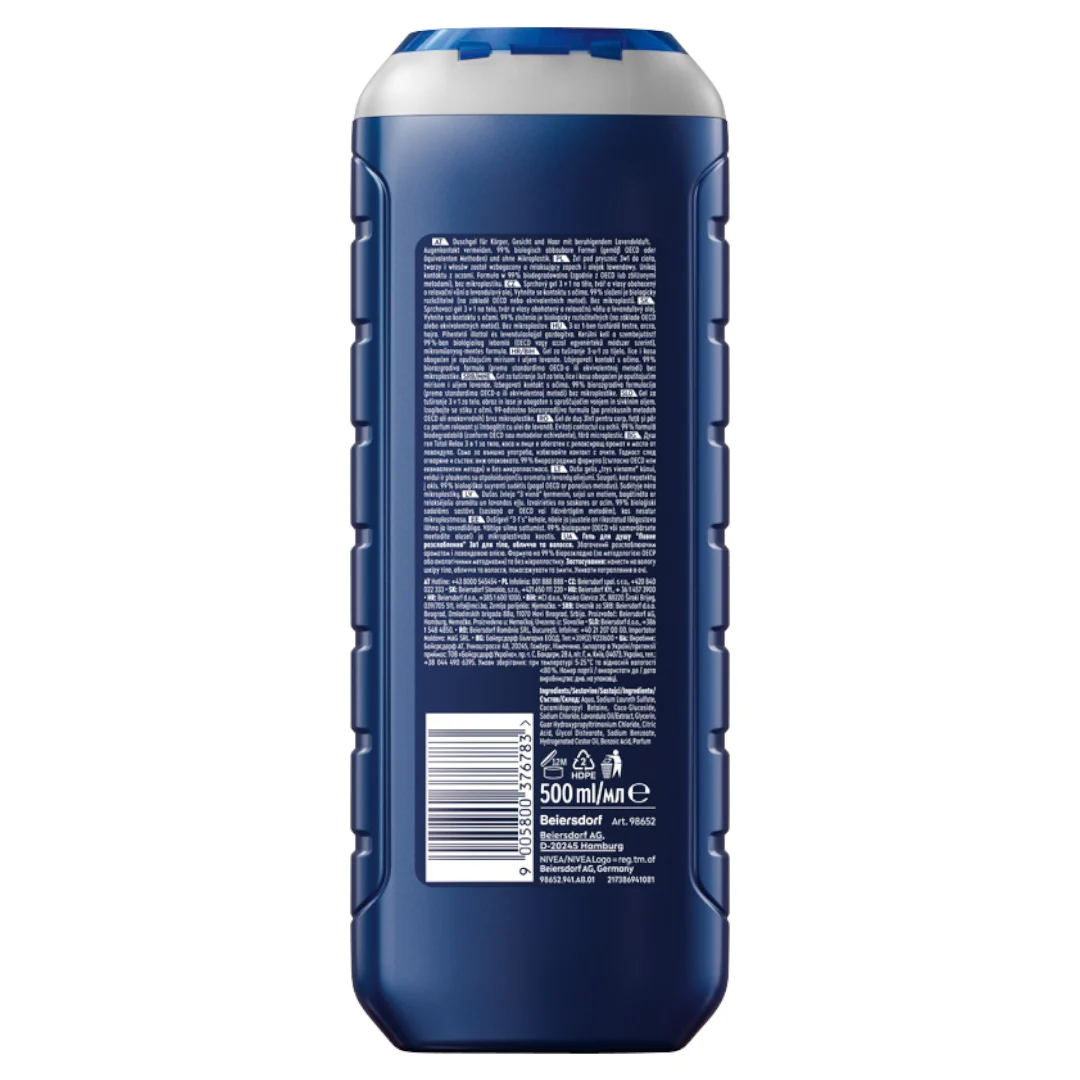 Men Total Relax żel pod prysznic 500ml - Image 5