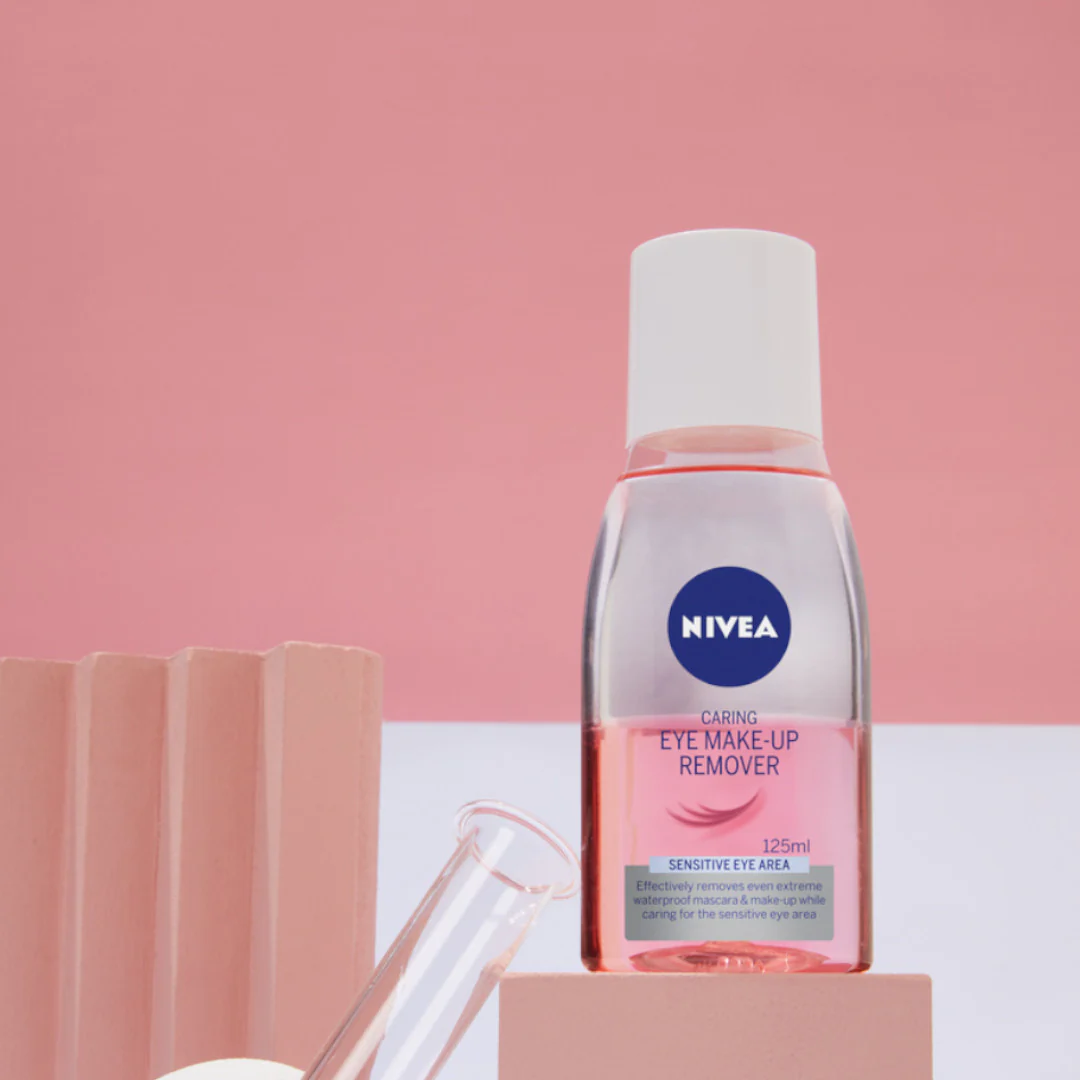 Pielęgnujący dwufazowy płyn do demakijażu oczu 125ml - Image 3