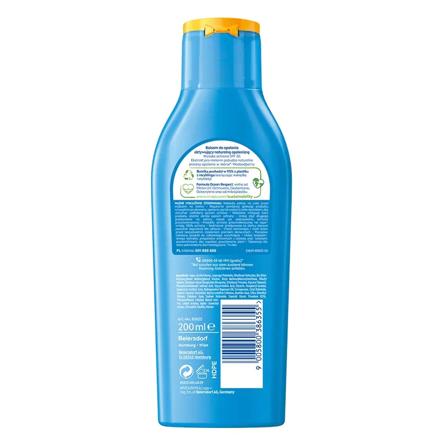 Protect & Bronze balsam do opalania aktywujący naturalną opaleniznę SPF30 200ml - Image 2