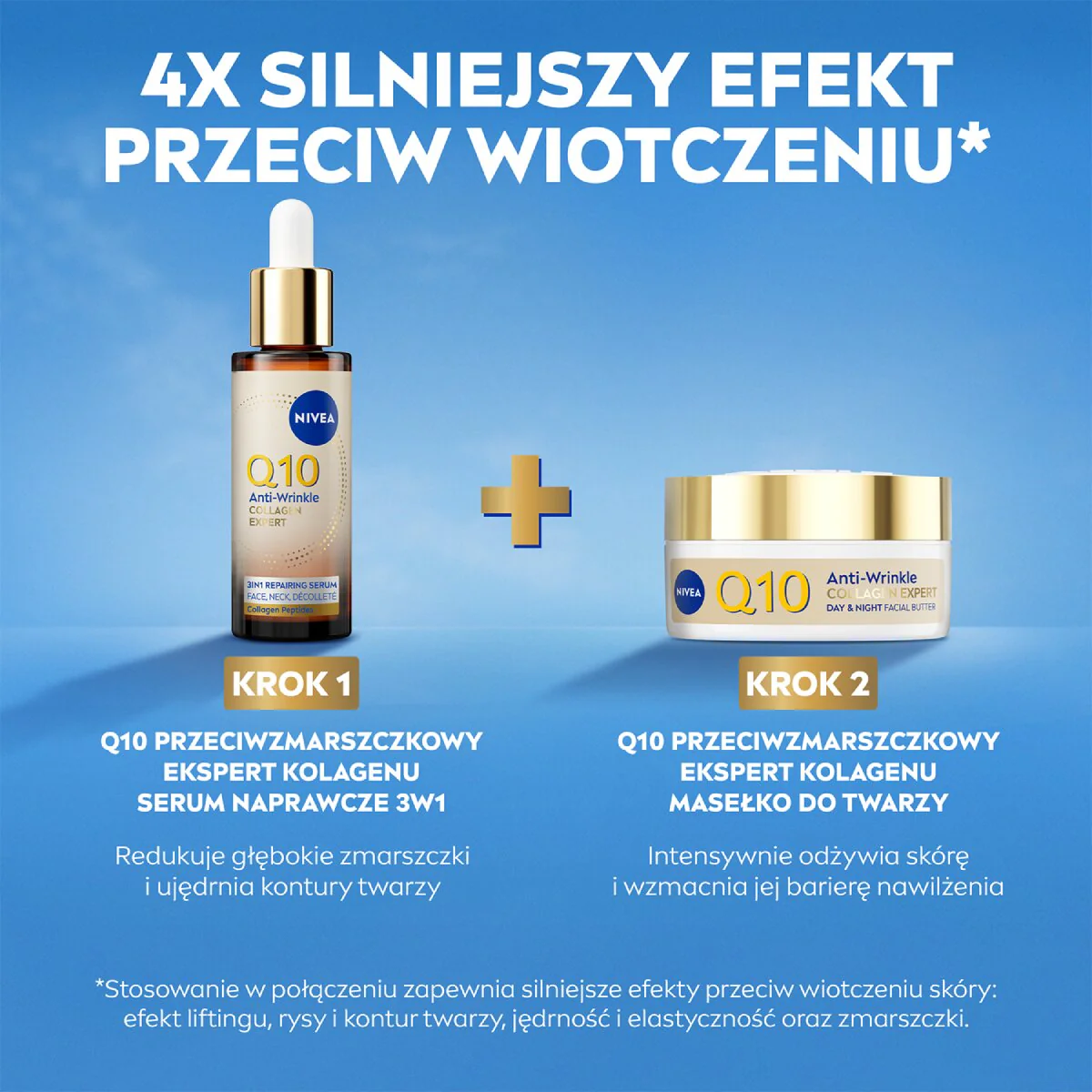Q10 Przeciwzmarszczkowy Ekspert Kolagenu masełko do twarzy na dzień i noc 50ml - Image 2