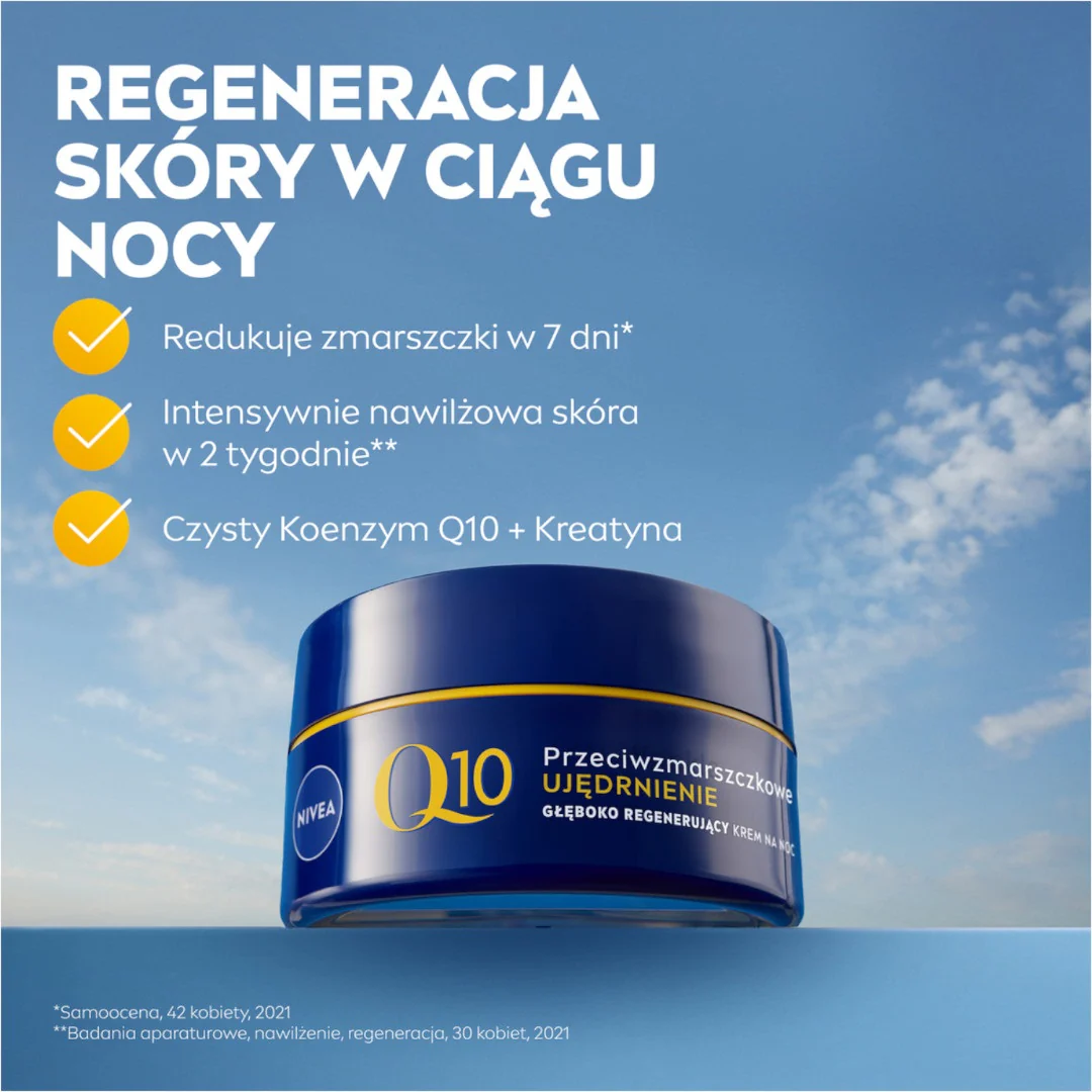 Q10 Ujędrnienie zestaw przeciwzmarszczkowy krem na dzień i krem na noc 2x50ml - Image 2