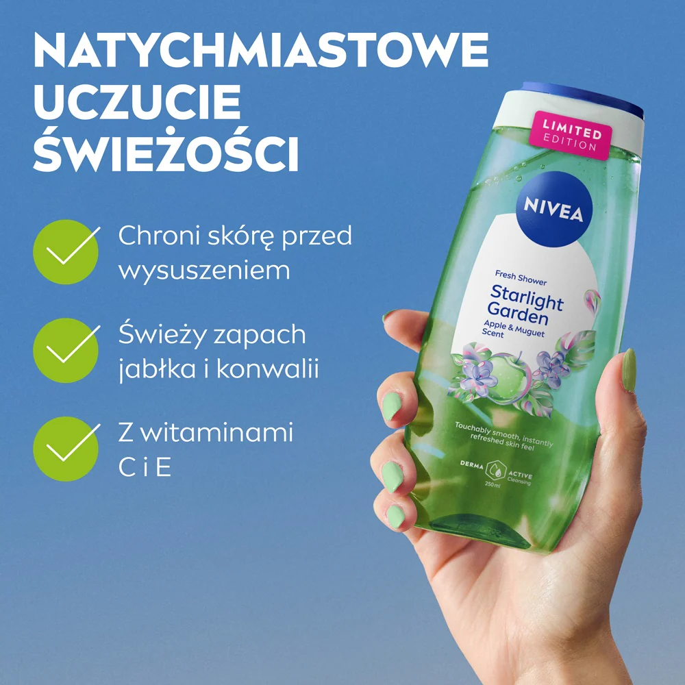 Starlight Garden odświeżający żel pod prysznic 250ml - Image 8