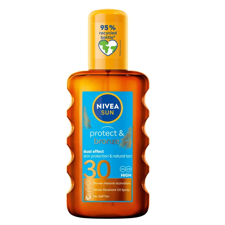 Sun Protect & Bronze olejek do opalania w sprayu aktywujący naturalną opaleniznę SPF30 200ml