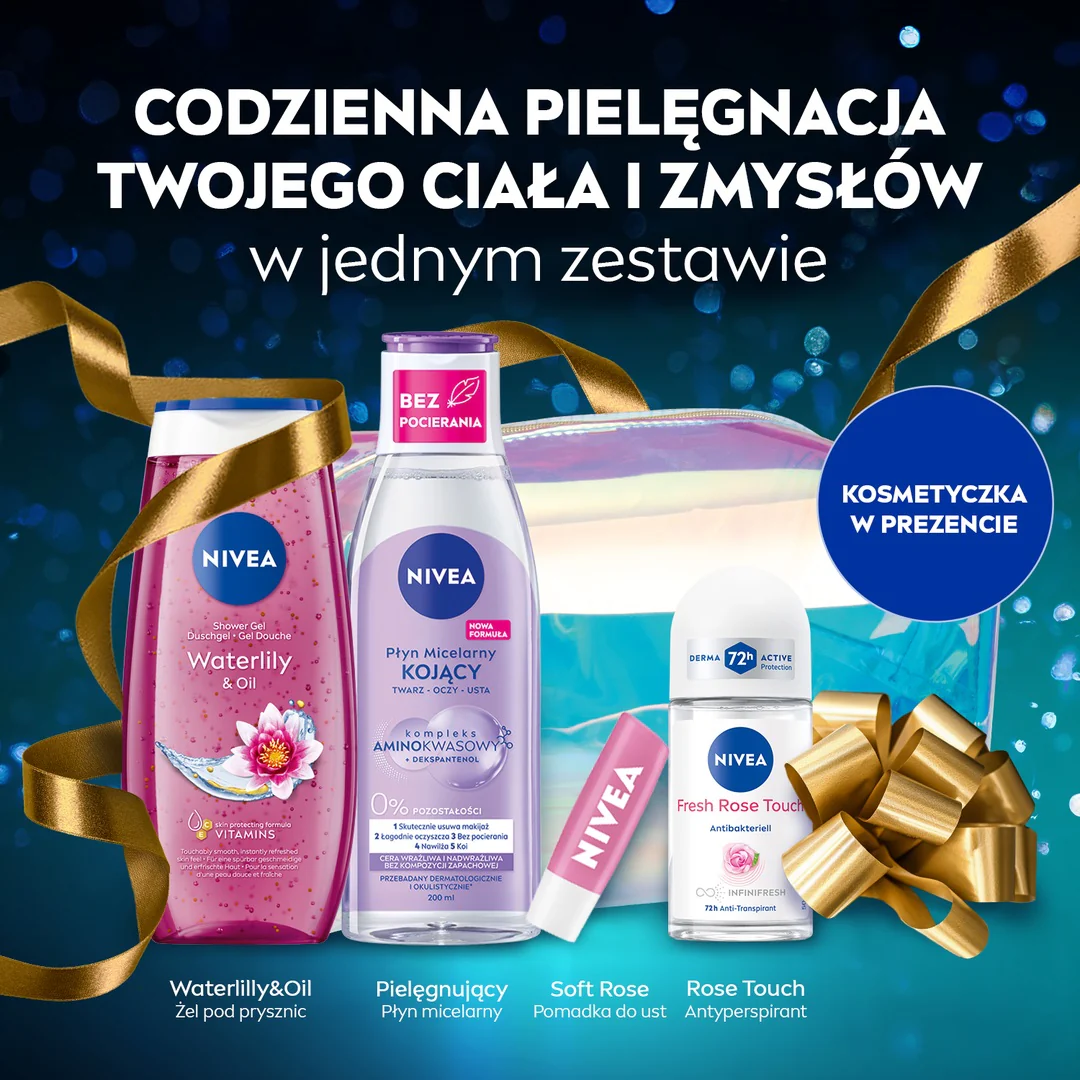 You Got This zestaw żel pod prysznic 250ml + kojący płyn micelarny 200ml + antyperspirant roll-on 50ml + pielęgnująca pomadka do ust 4.8g - Image 3