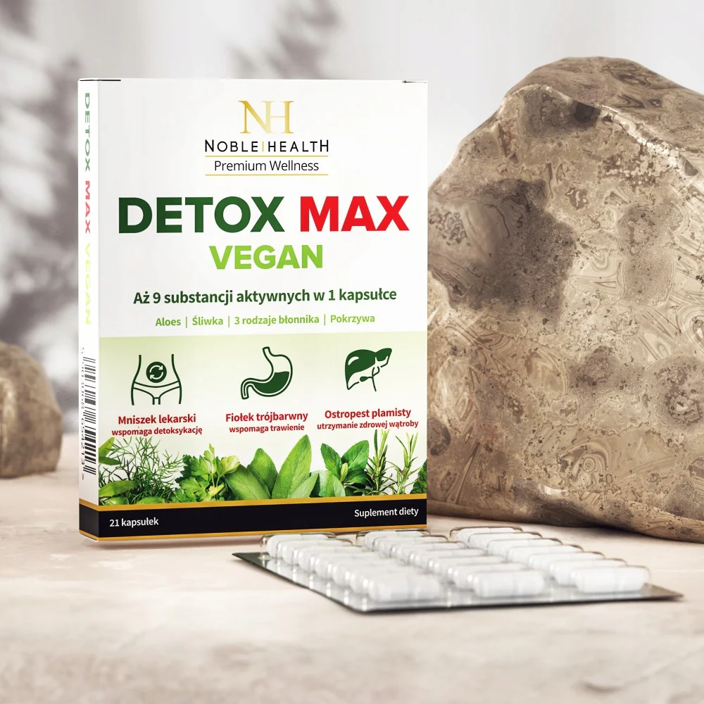 Detox Max Vegan suplement diety 21 kapsułek - Image 2