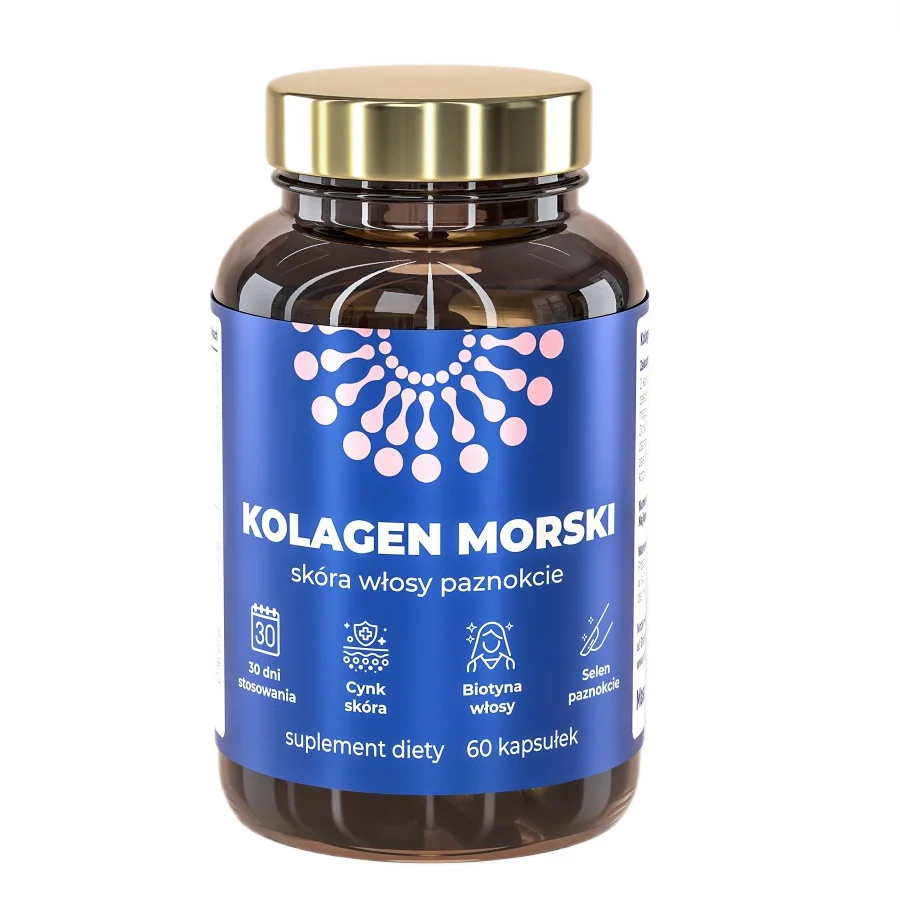 Kolagen morski suplement diety 60 kapsułek