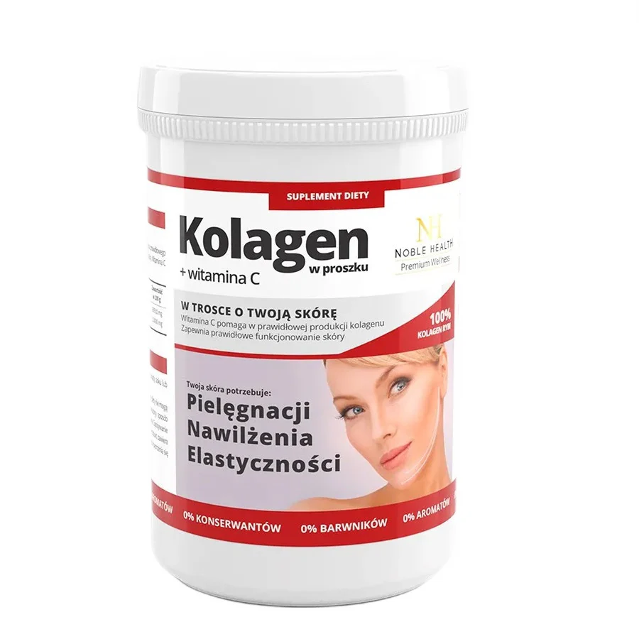 Kolagen + witamina C w proszku suplement diety 100g