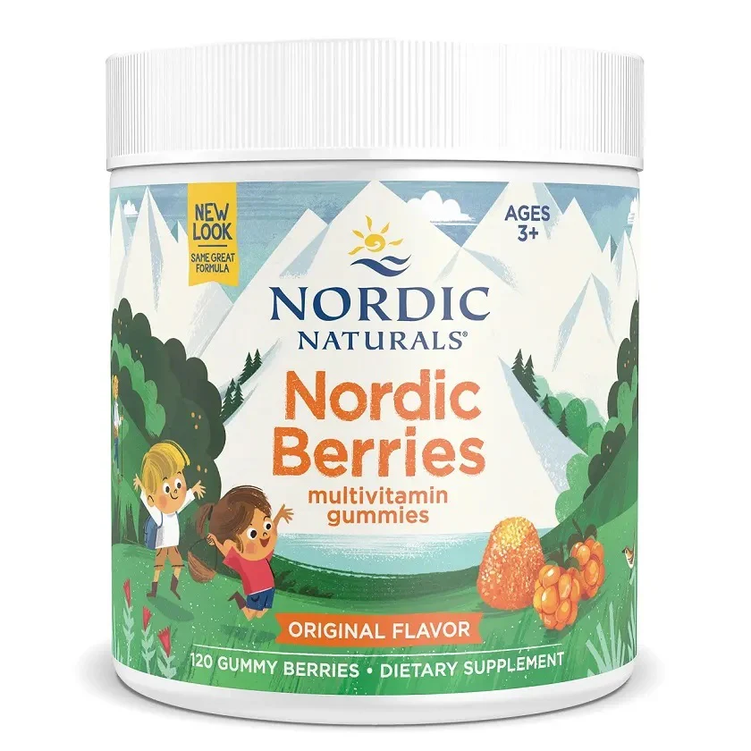 Nordic Berries suplement diety dla dzieci 120 żelek