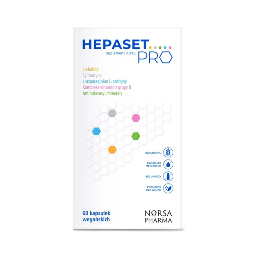 Hepaset Pro suplement diety 60 kapsułek - Image 3