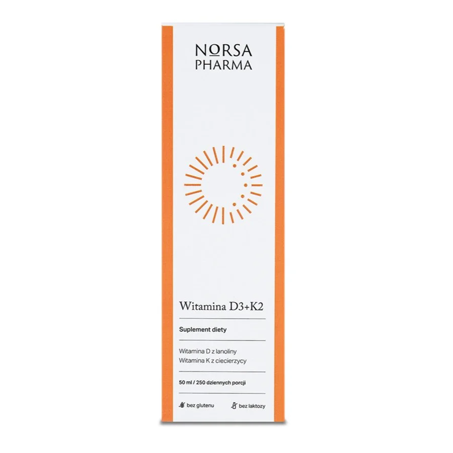 Witamina D3+K2 suplement diety w kroplach 50ml - Image 2