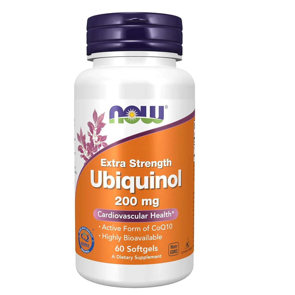 Extra Strength Ubiquinol 200mg suplement diety 60 miękkich kapsułek