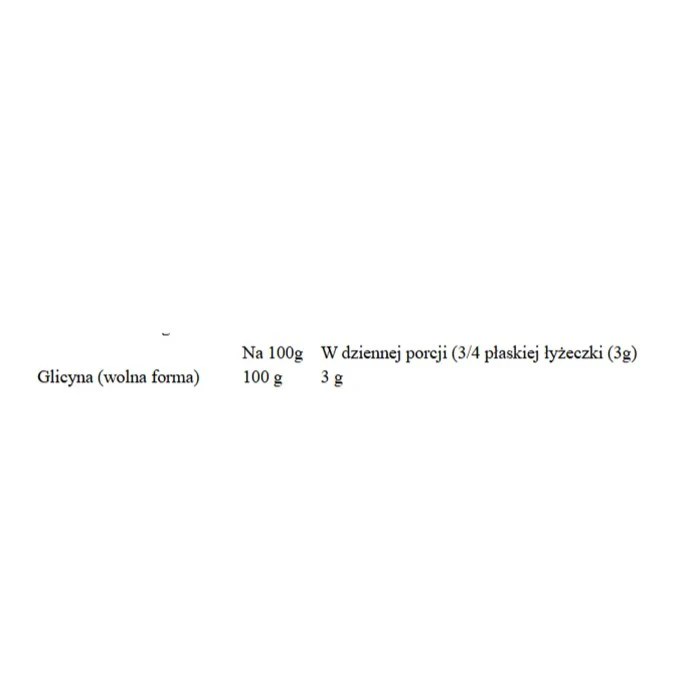 Glycine suplement diety w proszku 454g - Image 2
