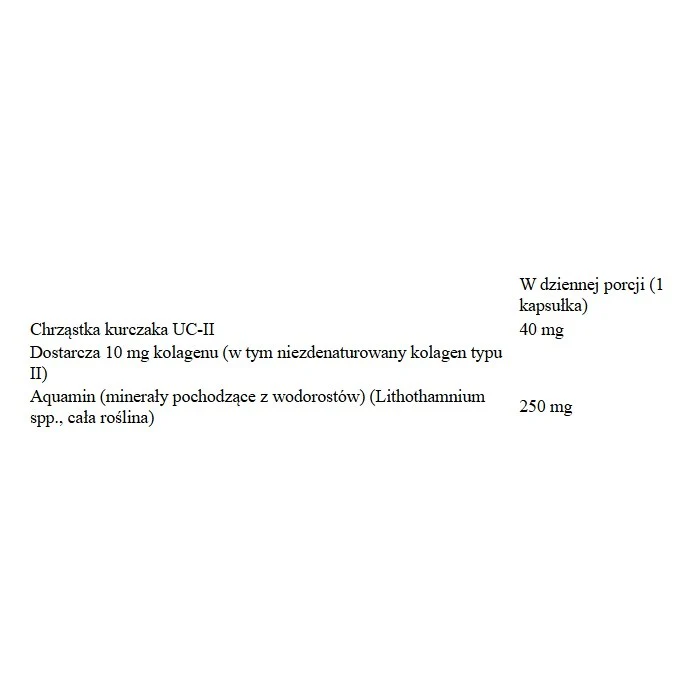 UC-II kolagen typu II suplement diety 60 kapsułek - Image 2