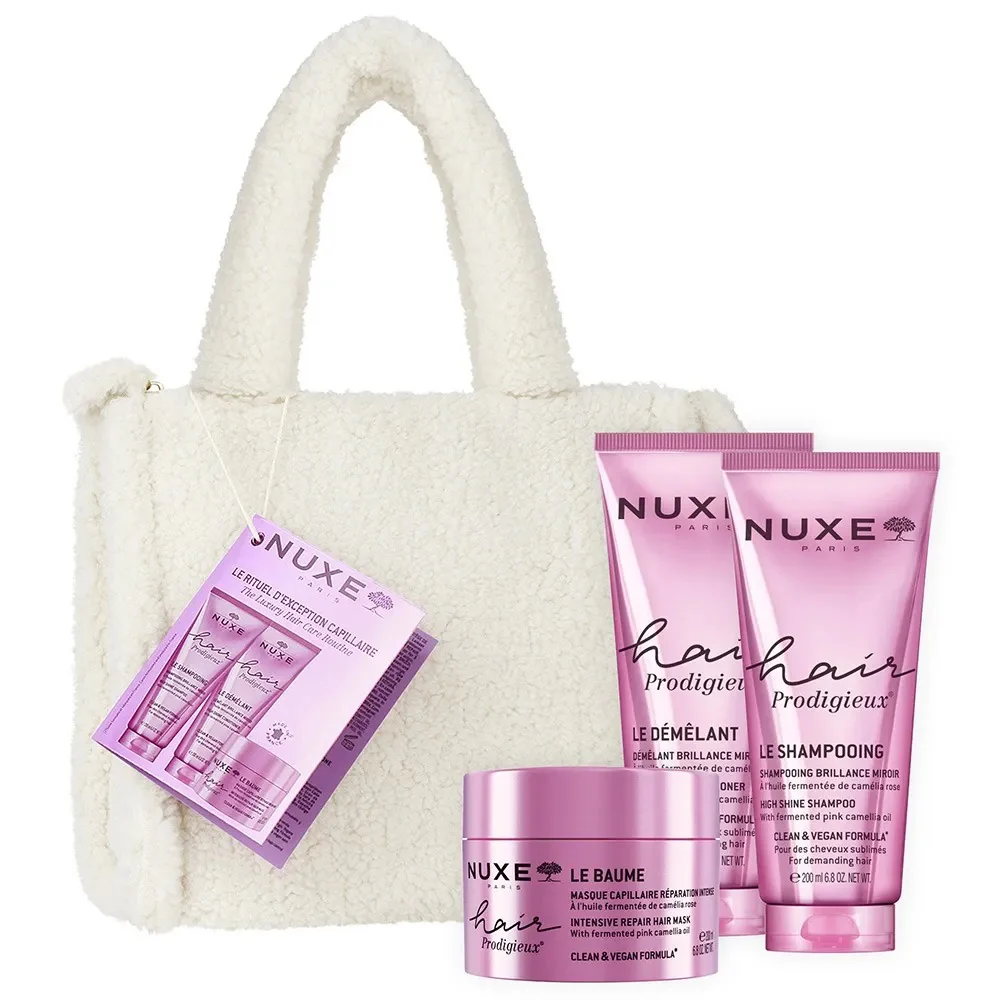 Hair Prodigieux zestaw szampon wygładzający 200ml + odżywka wygładzająca 200ml + 3-minutowa maska do włosów 200ml