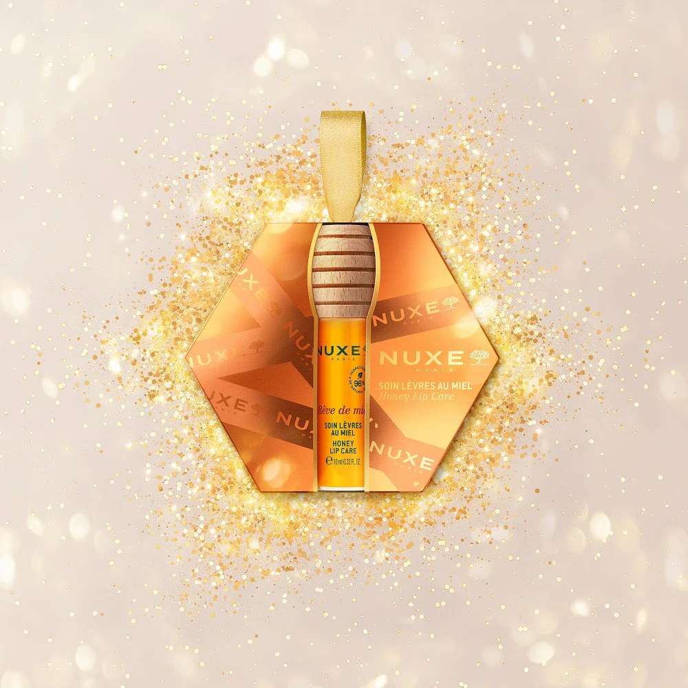 Reve De Miel Honey Lip Care miodowy olejek do ust 10ml - Image 2