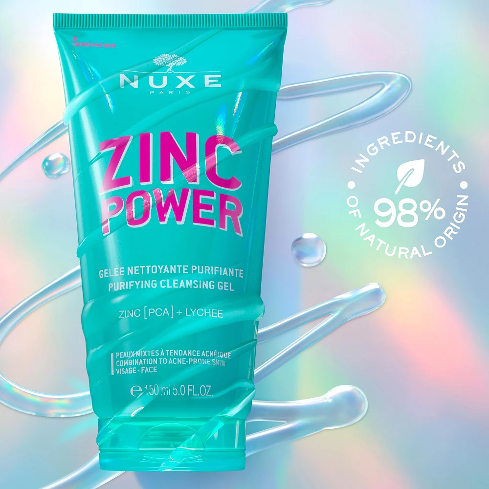 Zinc Power oczyszczający żel do mycia twarzy 150ml - Image 2