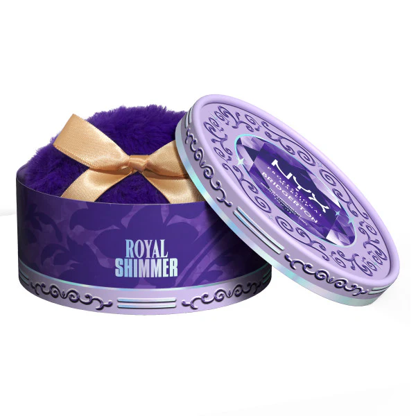 Bridgerton Royal Shimmer puszek do ciała z brokatem 8g