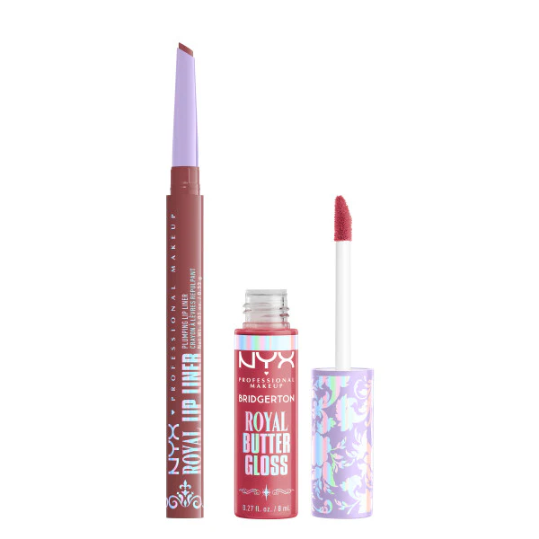 Bridgerton Royal Treasures 2-Piece Lip Kit zestaw błyszczyk i konturówka 2szt. - Image 3