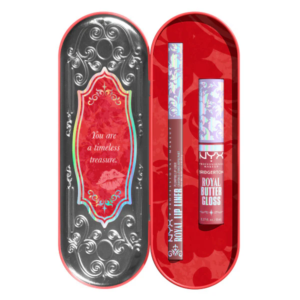Bridgerton Royal Treasures 2-Piece Lip Kit zestaw błyszczyk i konturówka 2szt. - Image 5
